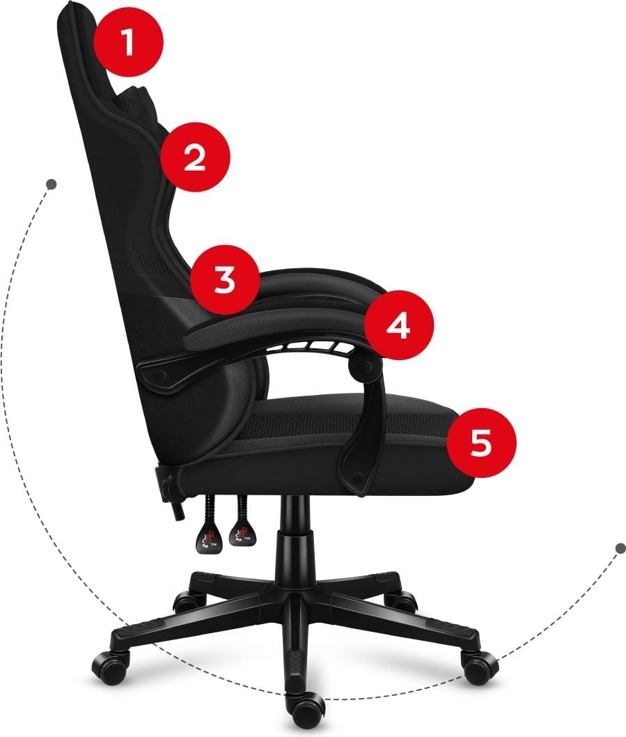 Ergonomiczny fotel gamingowy Force 4.4