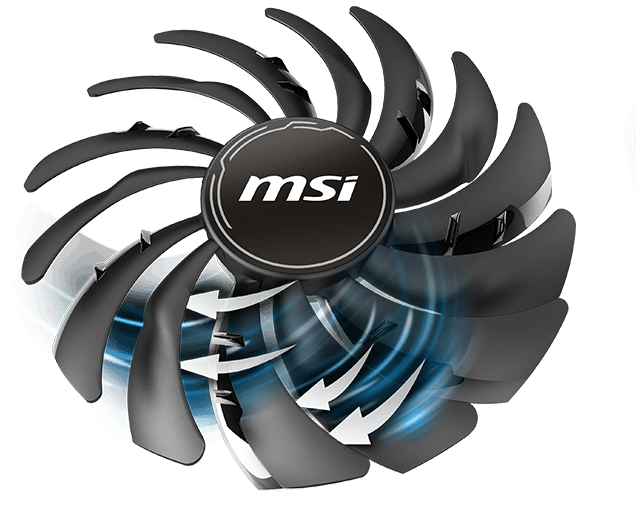 MSI wentylatory