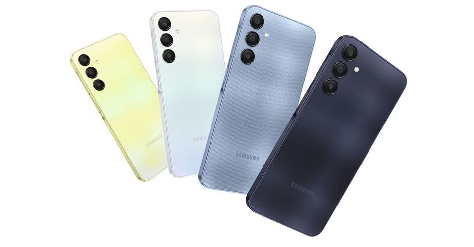 Samsung Galaxy A25 128GB 5G Dual SIM żółty (A256) - Tył/Kolory